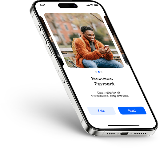 Vast app phone mockup